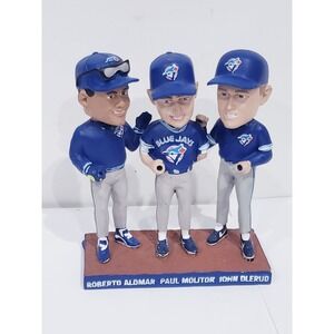 Toronto Blue Jays Triple Bobblehead Roberto Alomar Paul Molitor John Olerud 2018